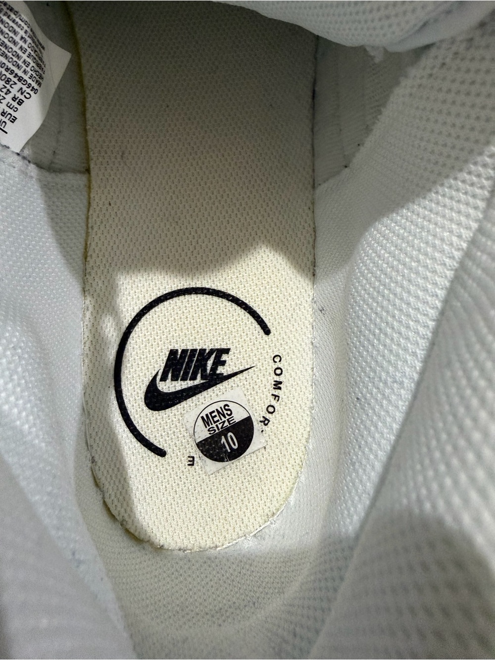 Nike Men's Court Royale 2 Mid High Top Casual Sneakers White Size 10 - Picture 12 of 12